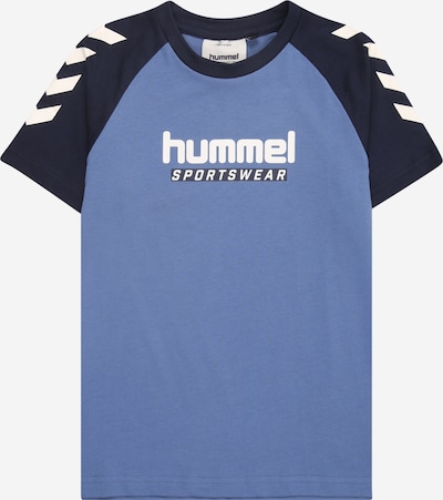 Marškinėliai iš Hummel, spalva – opalo / juoda / balta, Prekių apžvalga