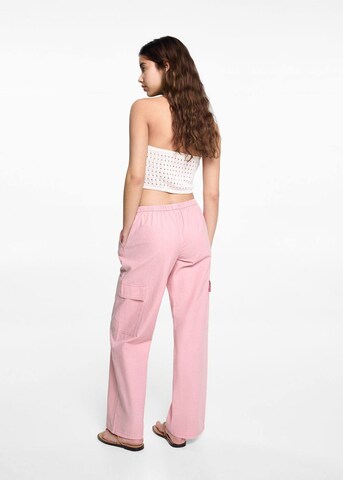 MANGO TEEN Regular Broek 'Comfyc' in Roze