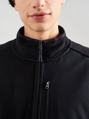 4F Funktionsfleecejacka i svart