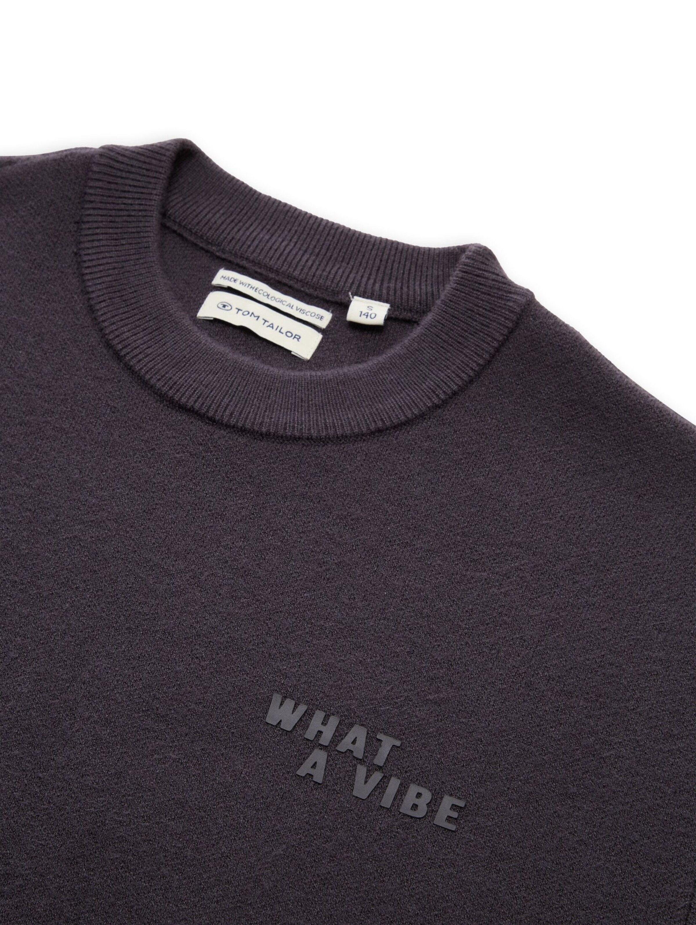 TOM TAILOR Pullover in Grau