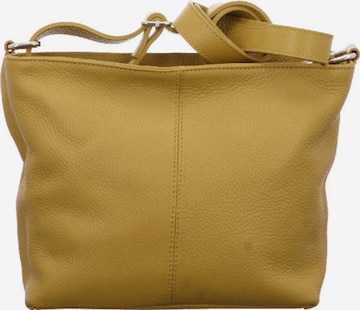 Gemini Crossbody Bag in Yellow: front