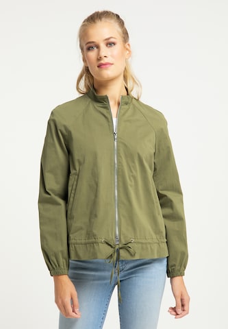 Veste mi-saison usha BLUE LABEL en vert : devant