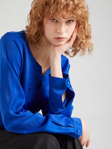 COMMA Blouse in Blauw