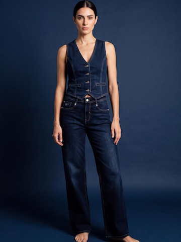 M.O.D MIRACLE OF DENIM Szeroka nogawka Jeansy w kolorze niebieski