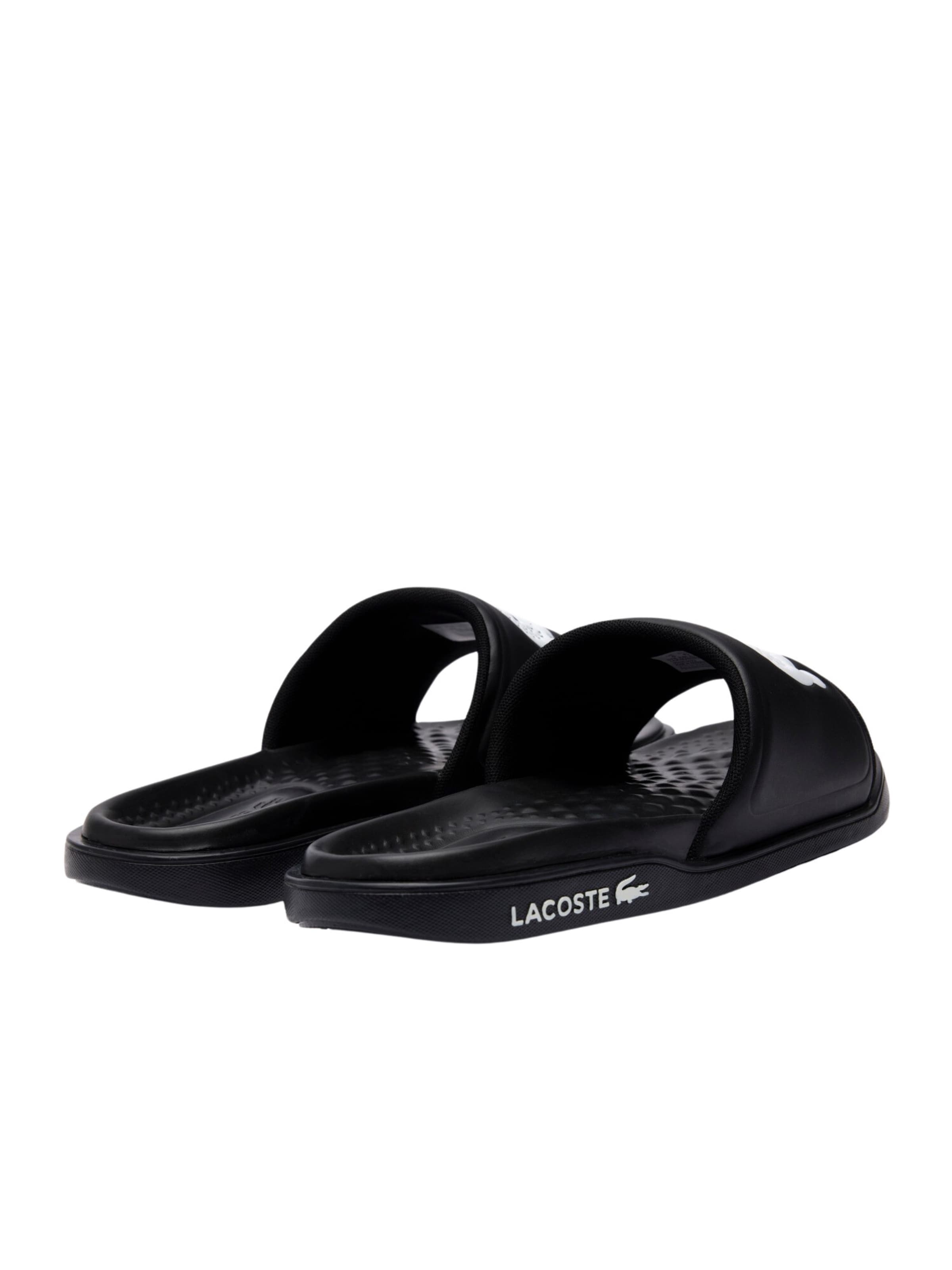 Mule 'Dualiste' LACOSTE en noir