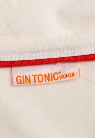 GIN TONIC Longsleeve-Shirt XL in Weiß