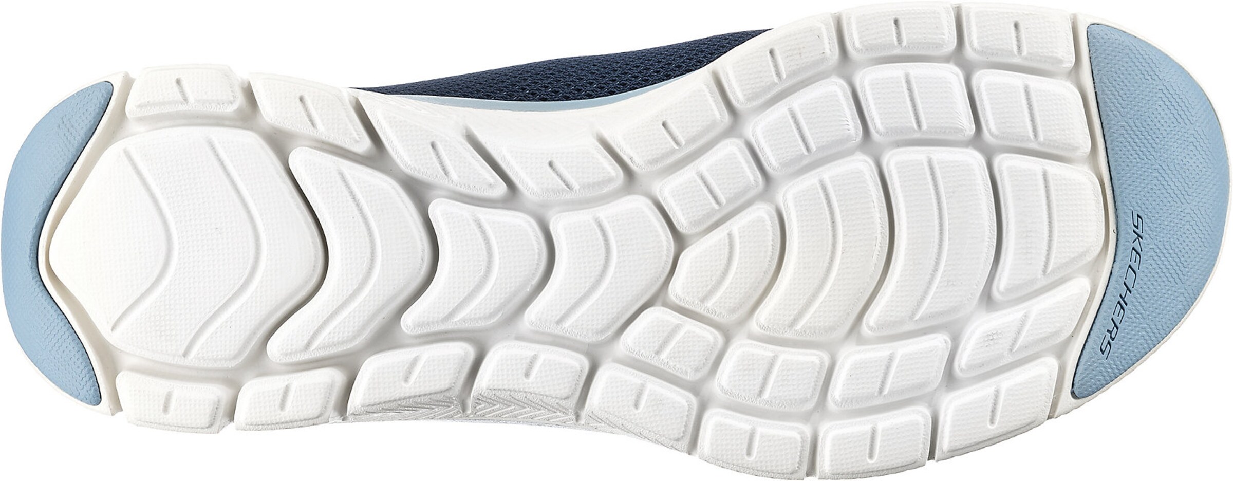 SKECHERS Sneaker 'Flex Appeal 4.0' in Blau