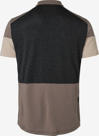VAUDE Functioneel shirt 'Altissimo' in Bruin