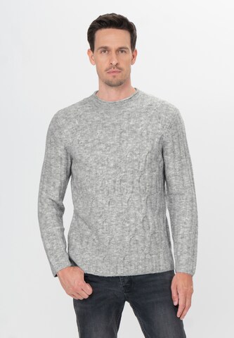 Key Largo Sweater 'FOUNDER' in Grey: front