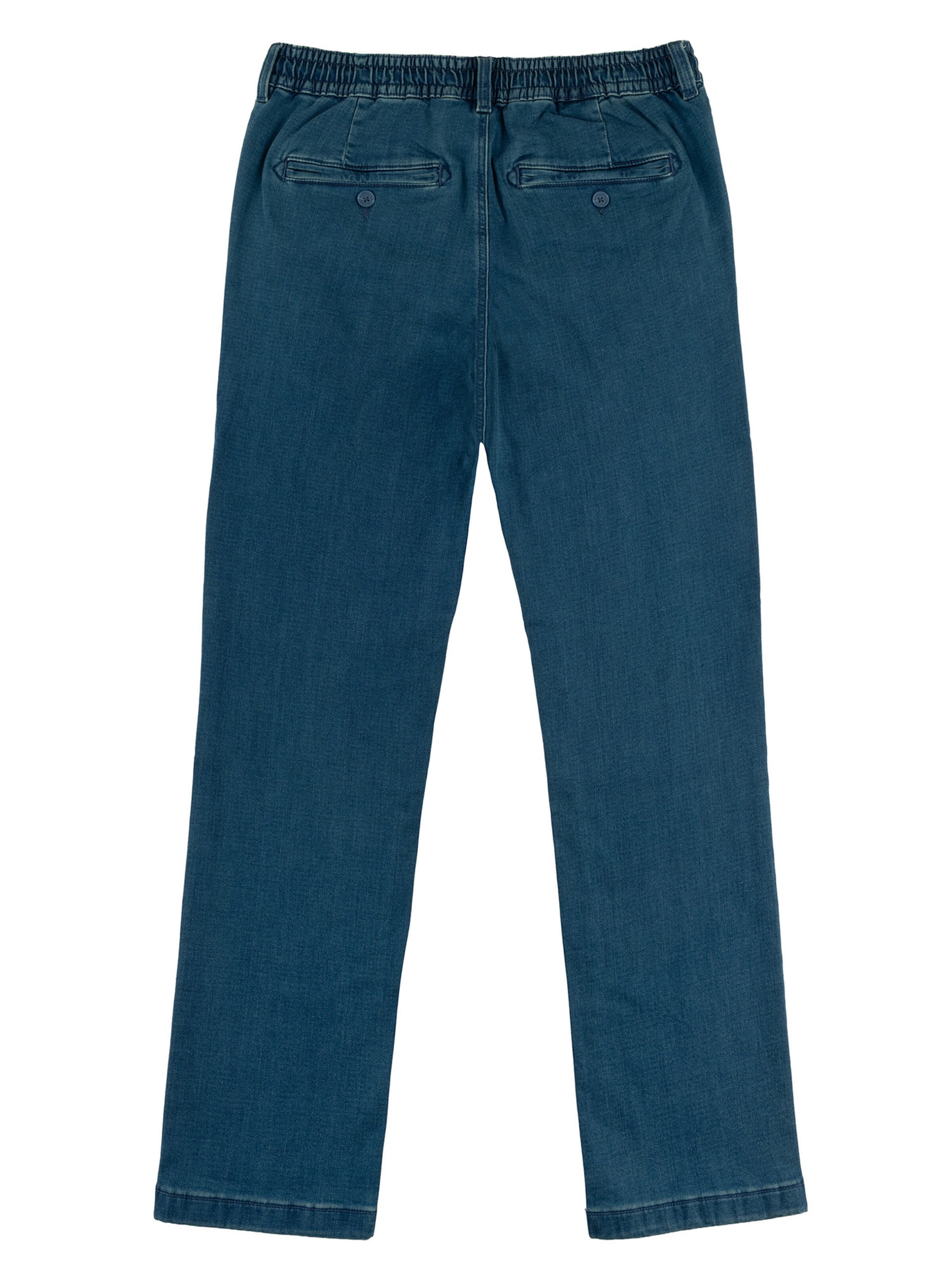 Mill&Tailor Regular Chino Pants ' High Stretch ' in Blue
