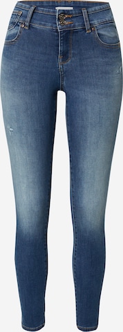 Skinny Jean 'WAUW' Only Petite en bleu : devant