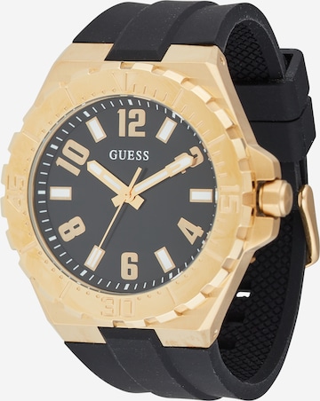 GUESS Zegarek analogowy 'Campus' w kolorze złoty: przód