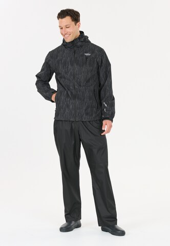 Weather Report Regular Outdoor trousers 'Pack'way' in Black
