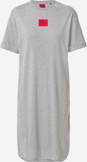 HUGO Kleid 'Neyle' in graumeliert / melone / schwarz, Produktansicht