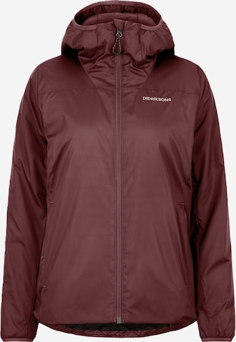 Didriksons Outdoorjacke 'KARIX' in Rot: Vorderseite