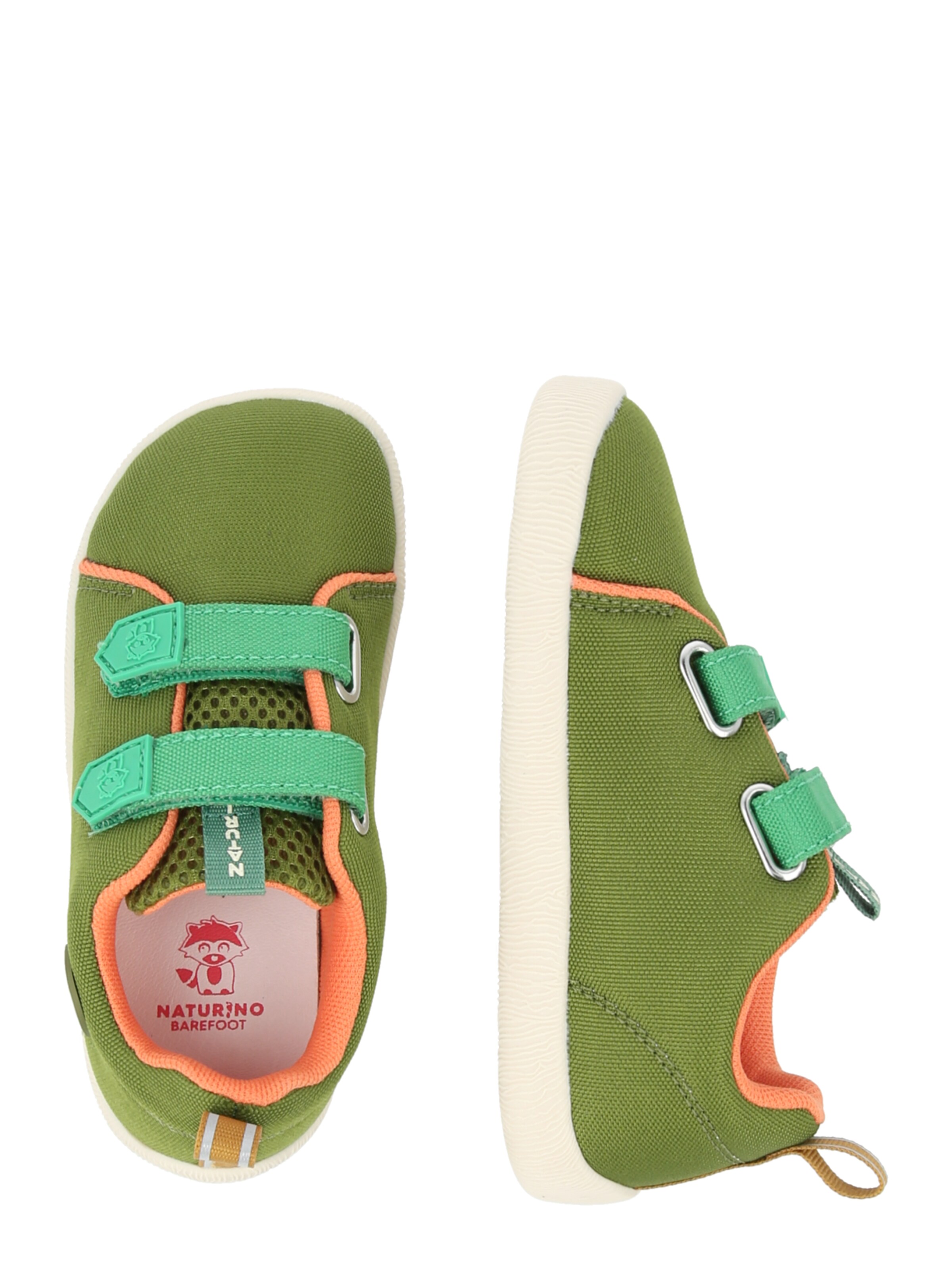 zaļš NATURINO Pirmo soļu apavi 'YOMPY'