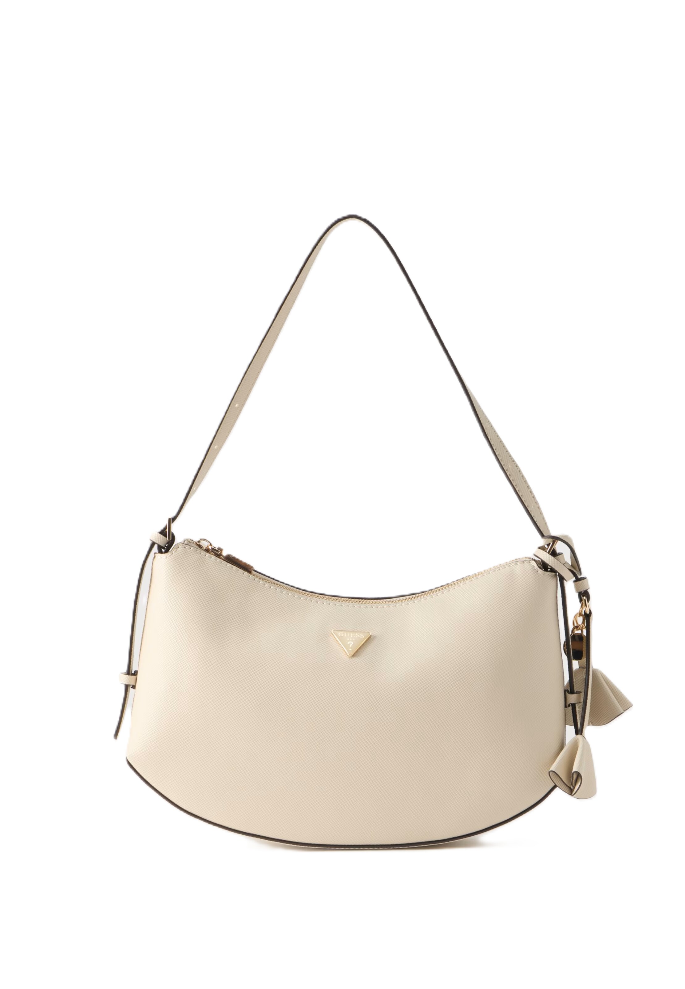 GUESS Axelremsväska 'DANIELLE' i beige: framsida