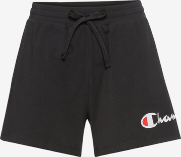 Champion Authentic Athletic Apparel Regular Pants in Black: front