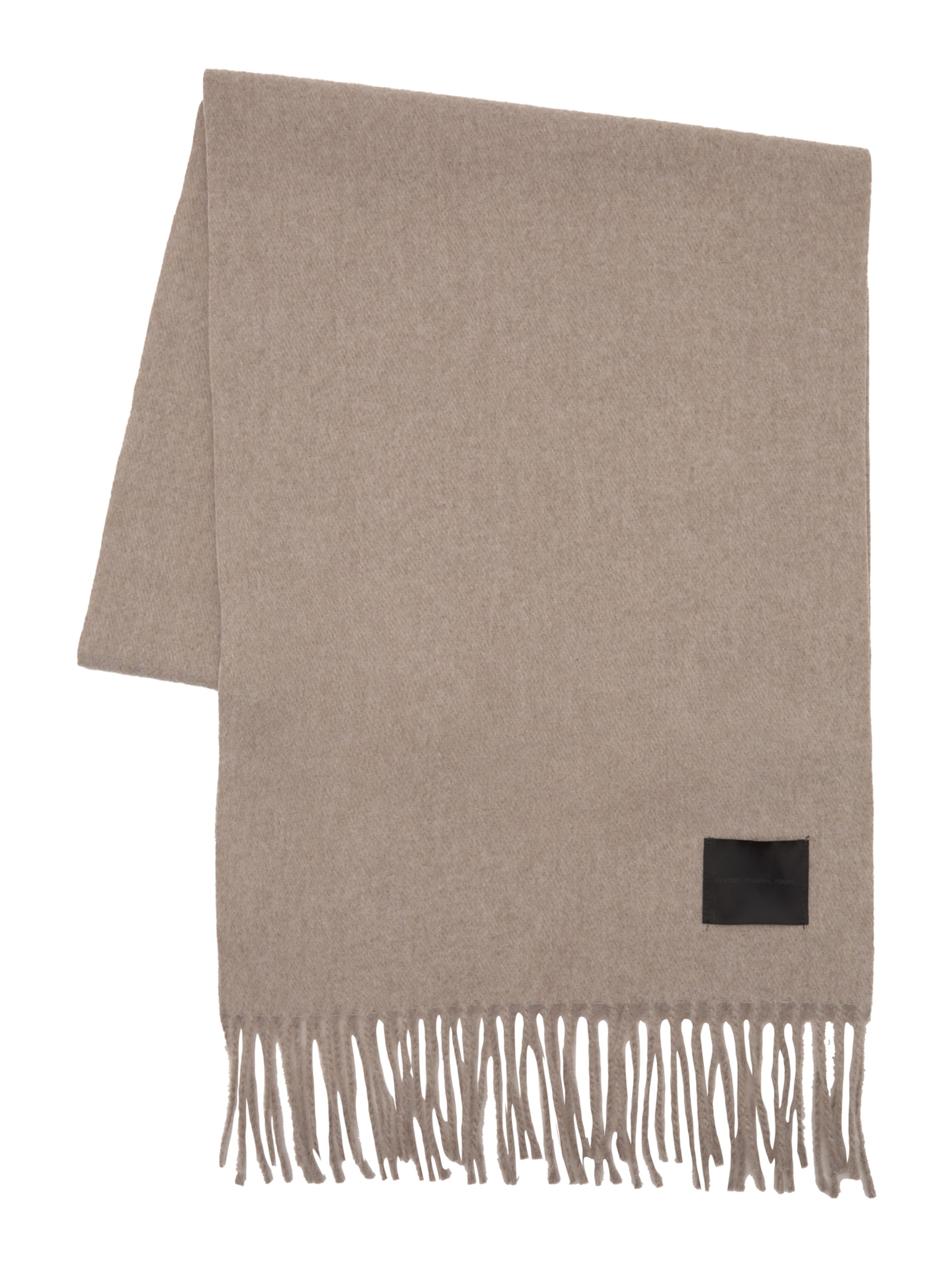 Pull&Bear Scarf in Beige: front