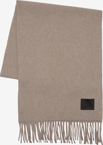Pull&Bear Scarf in Beige: front