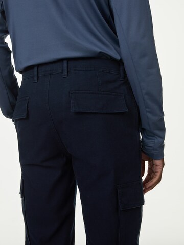 Marks & Spencer Slim fit Cargo trousers in Blue