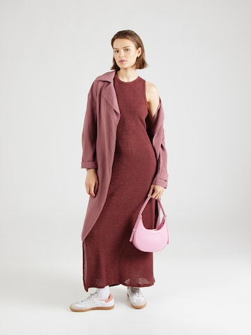 PIECES Kleid 'PCKAMILLE' in Rot