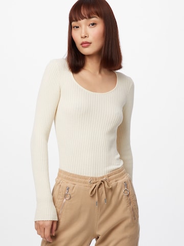 ARMEDANGELS Sweater 'Alaani' in White: front