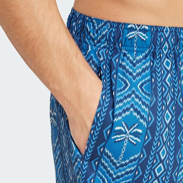 ADIDAS SPORTSWEAR Boardshorts 'Adidas x Farm Rio' in Blau