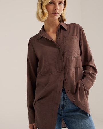Camicia da donna di WE Fashion in marrone: frontale