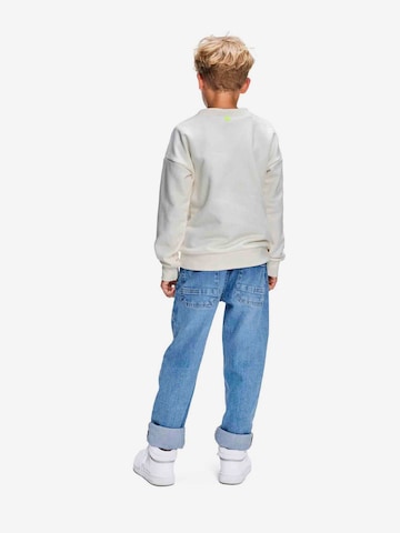 Retour Jeans Collegepaita 'Kyle' värissä valkoinen
