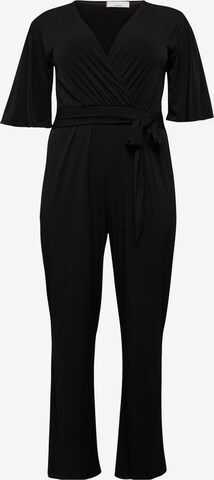 Tuta jumpsuit 'Charlotte' di Guido Maria Kretschmer Curvy in nero: frontale