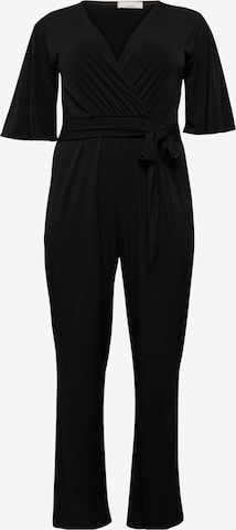 Guido Maria Kretschmer Curvy Jumpsuit 'Charlotte' i svart: framsida