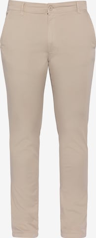 Pantalon Schott NYC en beige : devant