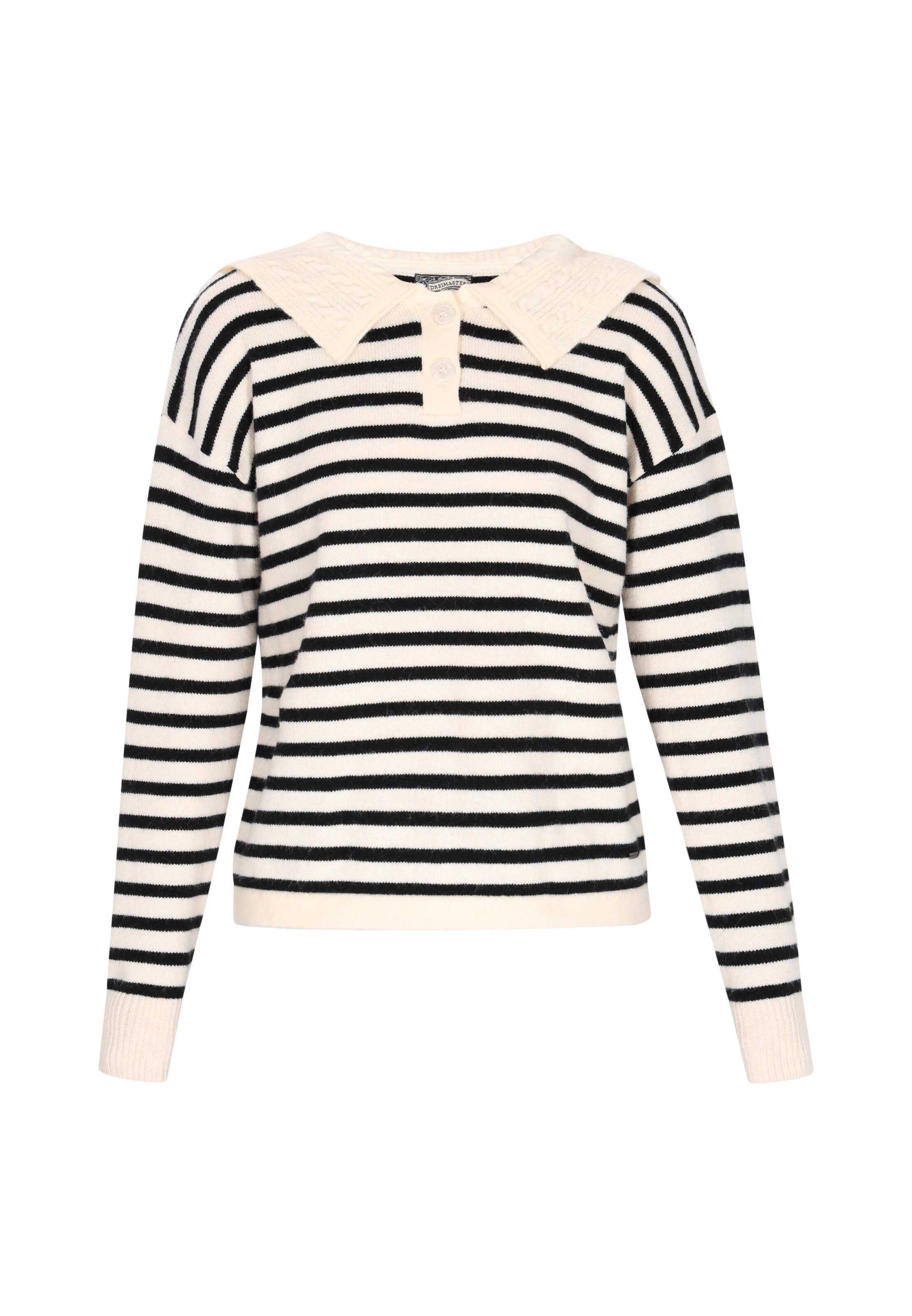 DreiMaster Vintage Kampsun, värv must: eest vaates