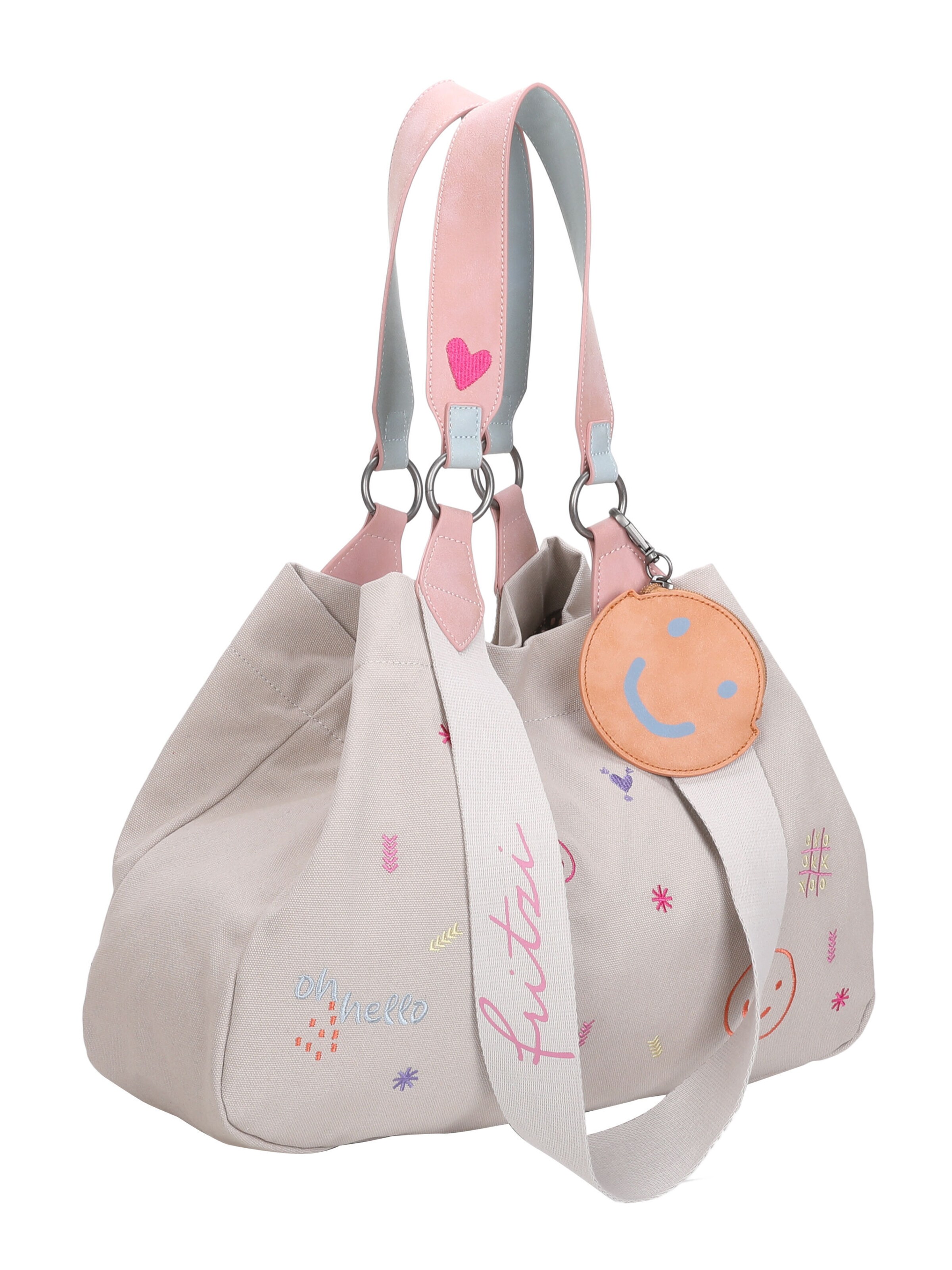 Fritzi aus Preußen Shopper 'Izzy Medium Limited Embro Fun' in Beige