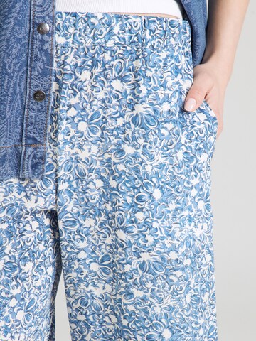 Weekend Max Mara Wide leg Trousers 'REED' in Blue