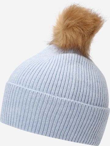 PIECES Beanie 'BINA' in Blue: front