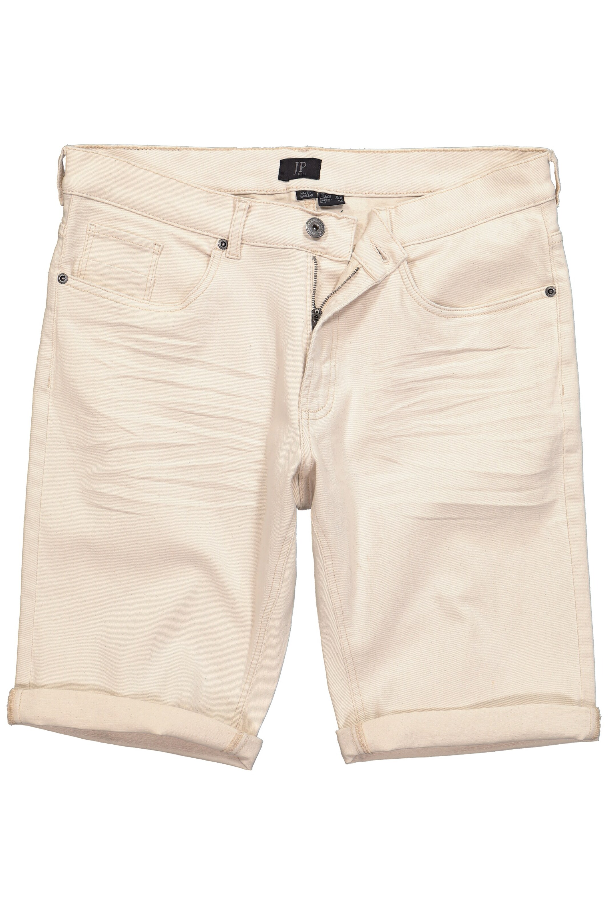 JP1880 Regular Shorts in Weiß: Vorderseite