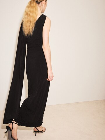 MANGO Festkjole i brun