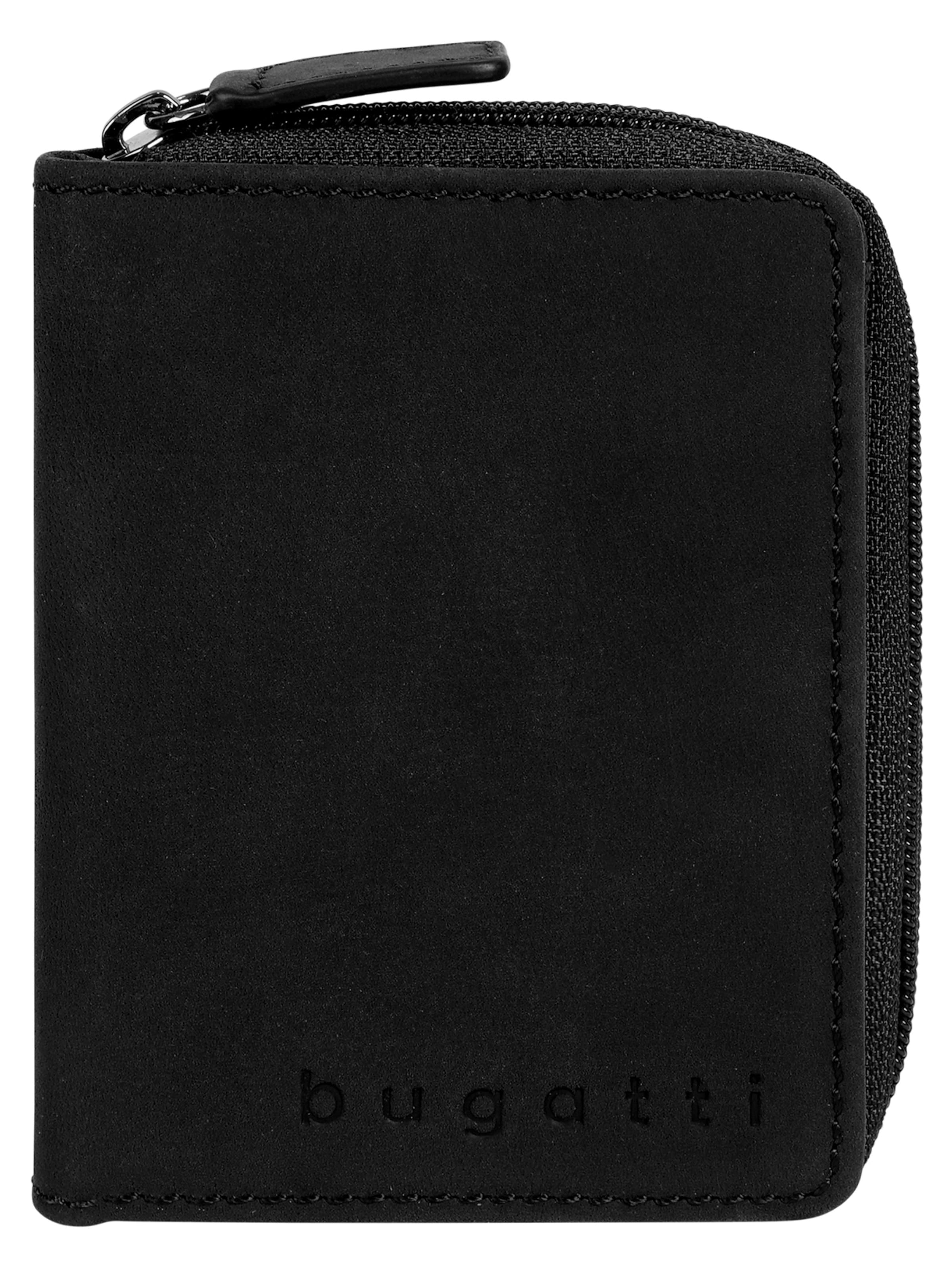 bugatti Wallet 'BUGATTI Geldbörse' in Black: front
