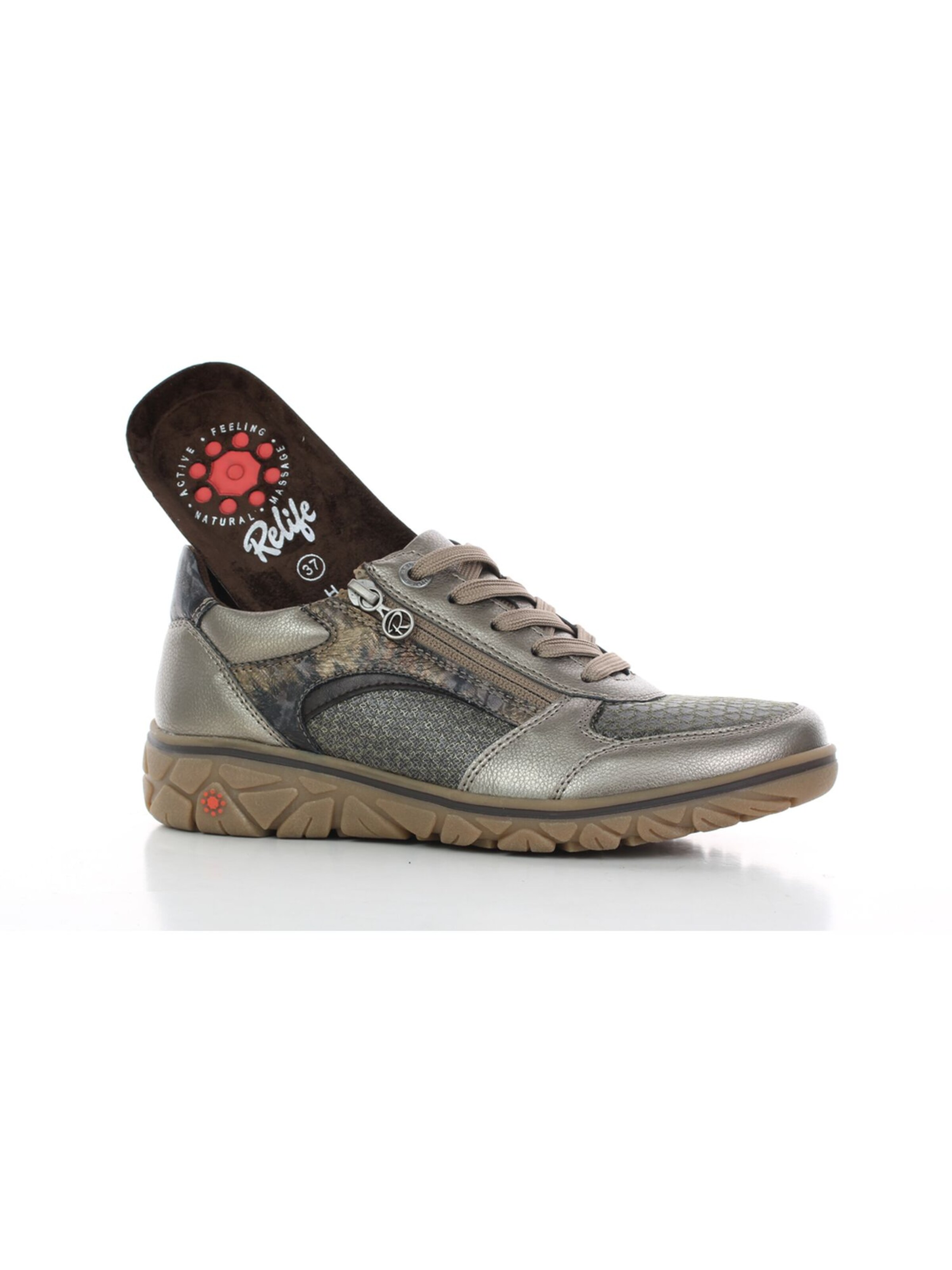 Relife Platform trainers in Beige