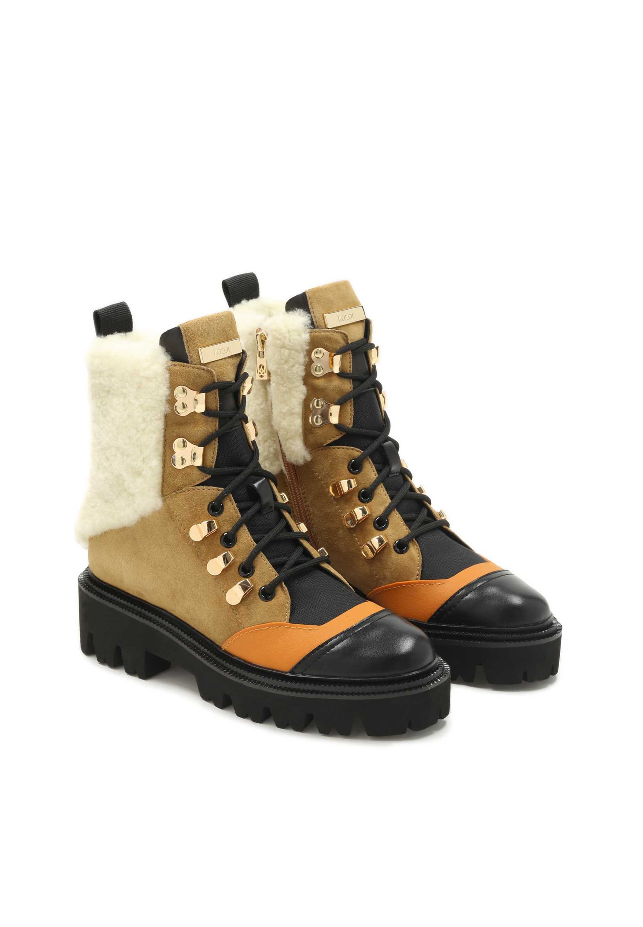 Kazar Veterlaarsjes in Beige