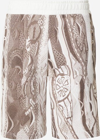 Carlo Colucci Püksid, värv pruun: eest vaates