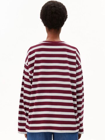 ARMEDANGELS Oversized shirt 'ICONIC Å FIETAA' in Red: front