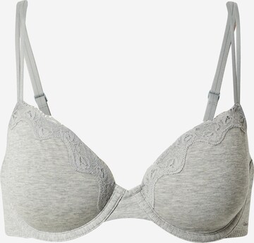 T-shirt Reggiseno 'DEMI' di Calvin Klein Underwear in grigio: frontale