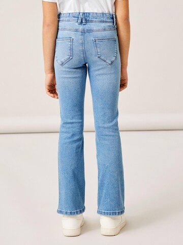 NAME IT Bootcut Jeans 'Polly' in Blauw