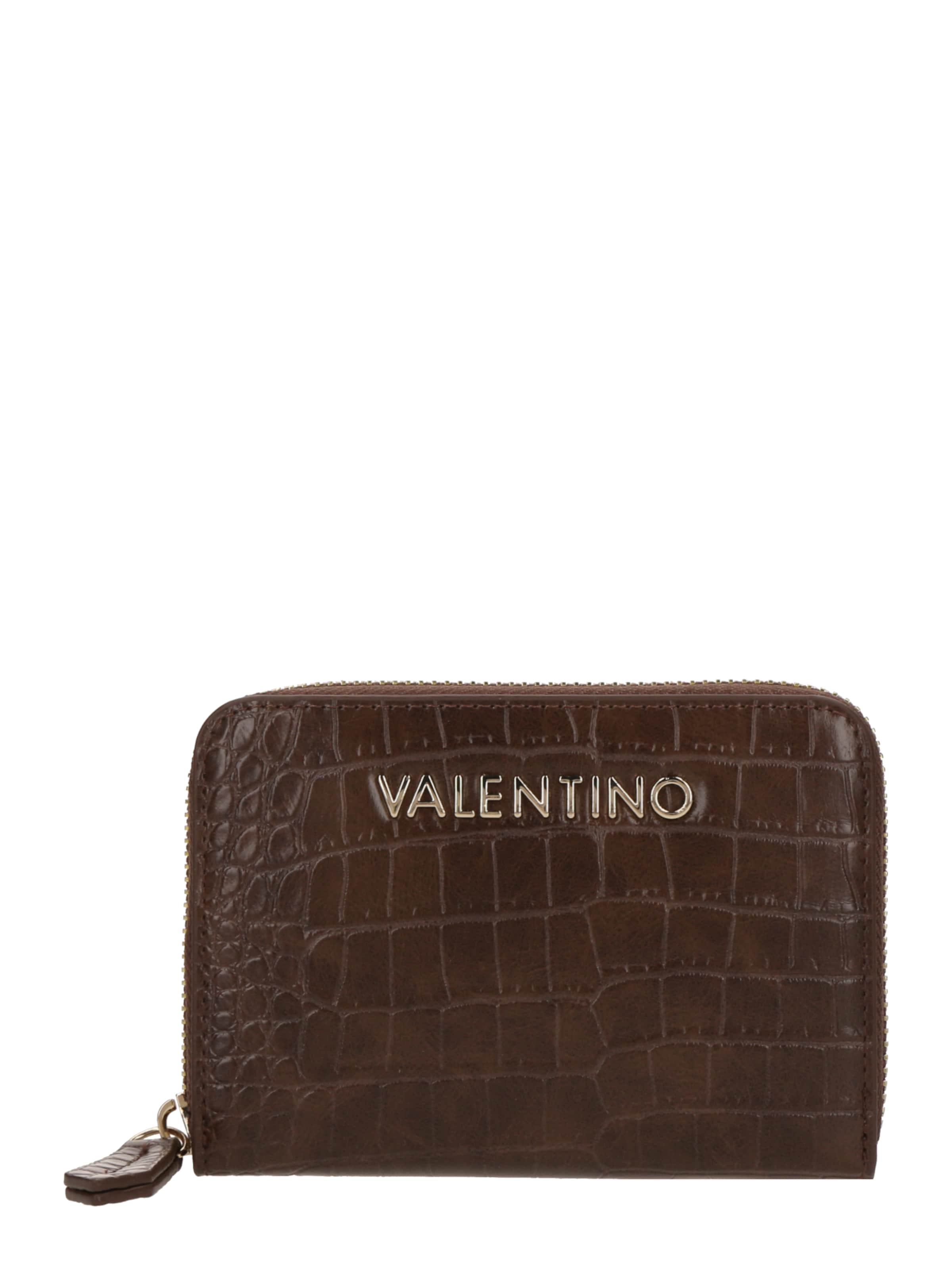 Valentino Bags Portemonnee in Bruin: voorkant