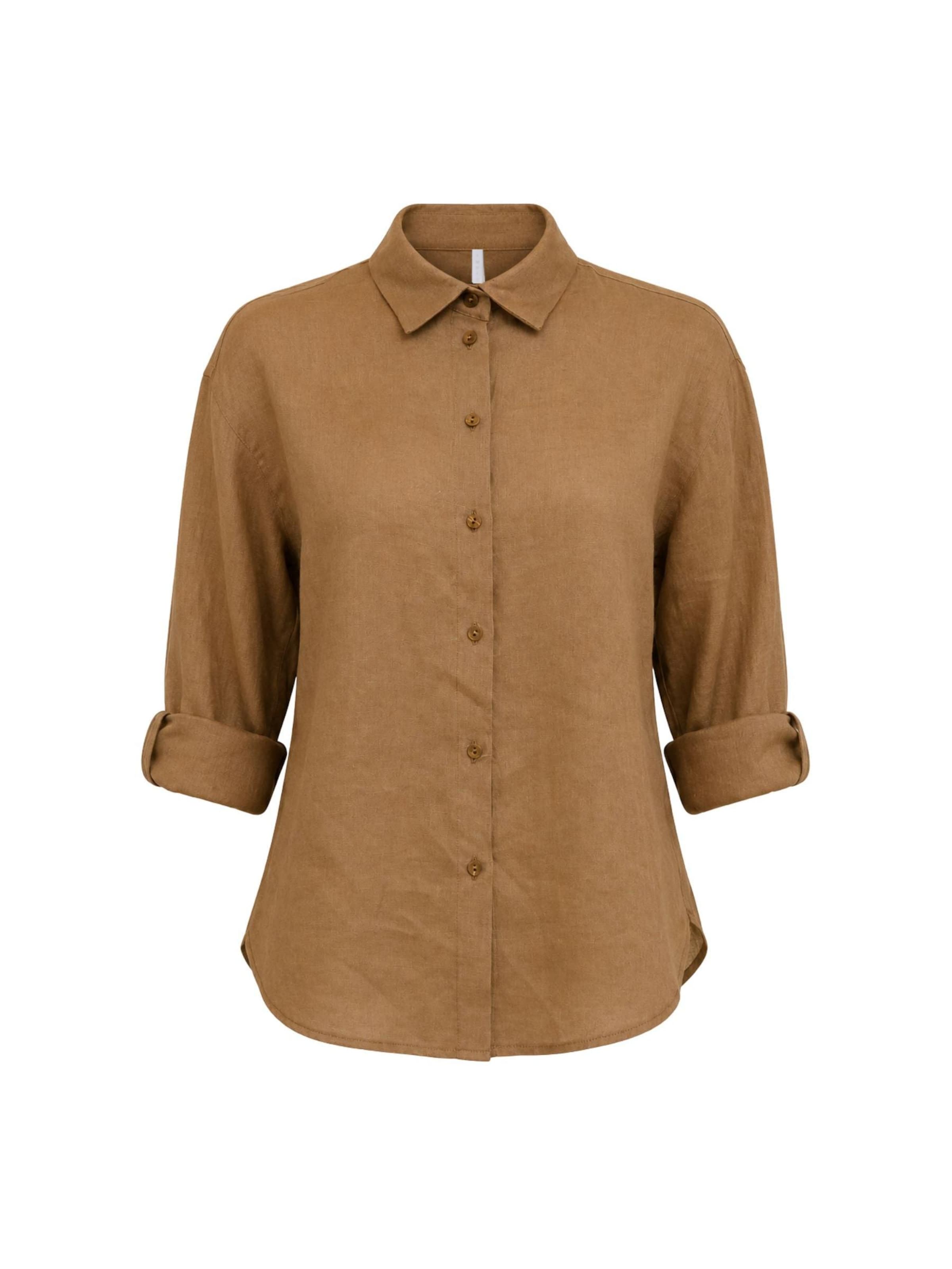 IMPERIAL Shirt 'IMPERIAL CAMICIA CAMICIA' in Bruin: voorkant