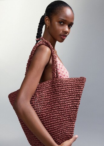 MANGO TEEN Shopper 'Milab' in Red: front