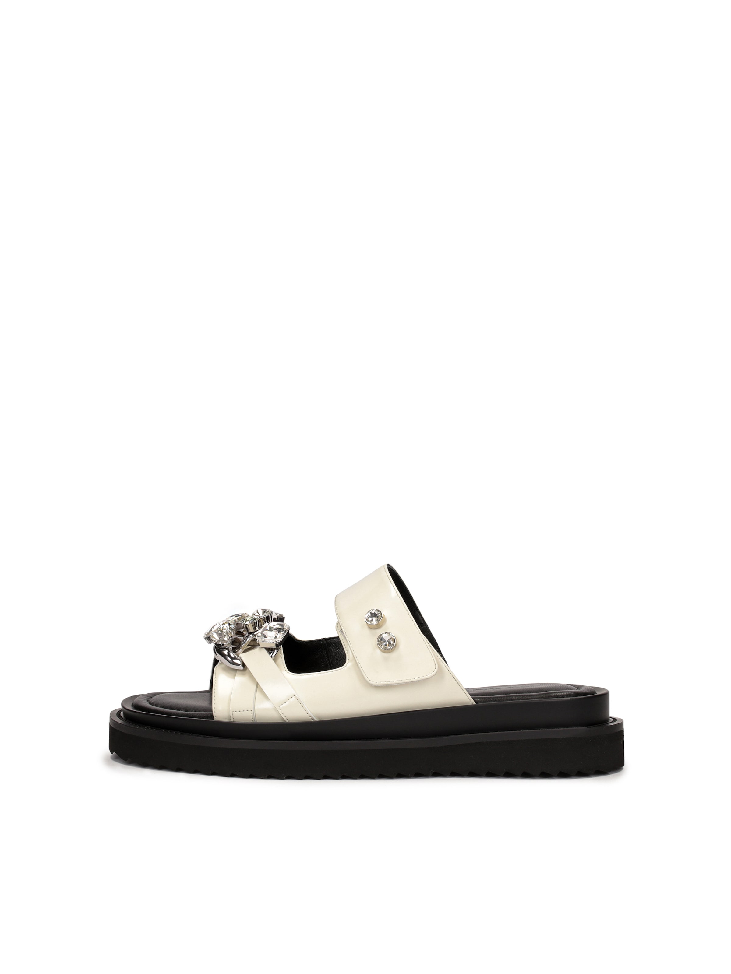 Kazar Μιούλ σε λευκό: μπροστά